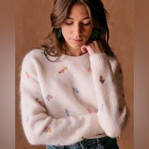 Sezane Amanda Sweaters Spring Garden - Size S